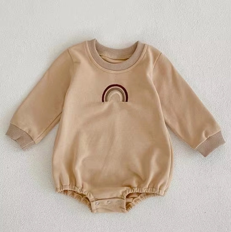 Girls Boys Romper New Born Baby Clothes 2022 Korean Version of the Spring Baby Girl Romper Baby Plush Jumpsuit Baby Out Clothes