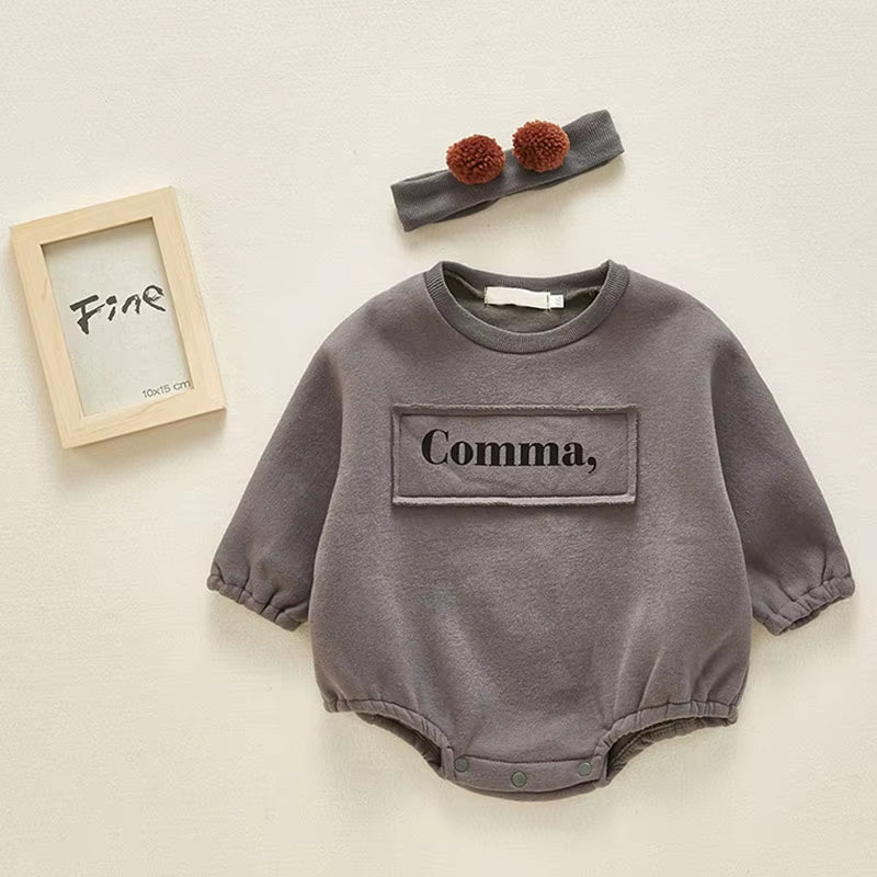 Girls Boys Romper New Born Baby Clothes 2022 Korean Version of the Spring Baby Girl Romper Baby Plush Jumpsuit Baby Out Clothes